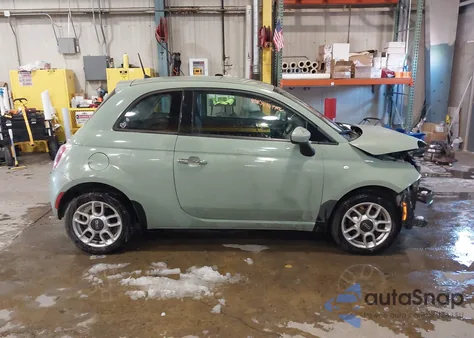 2015 Fiat 500 Pop from USA, damaged, VIN 3C3CFFAR1FT528027